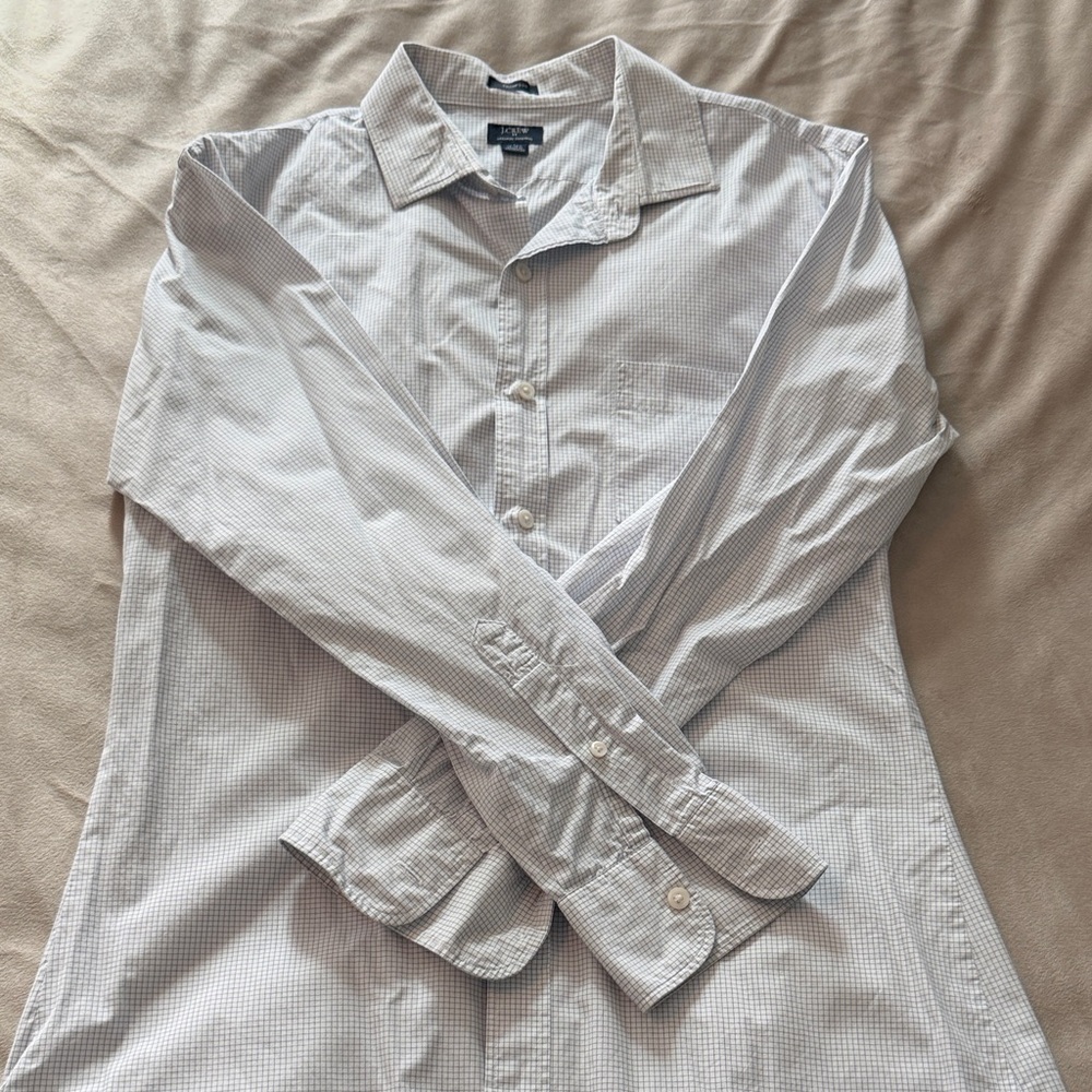 J. Crew Gray Dress Shirt
